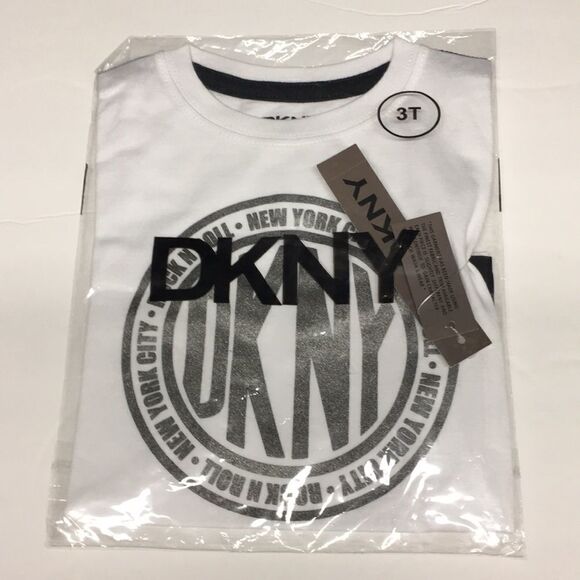NWT 🦕 DKNY T-shirt - Picture 1 of 4